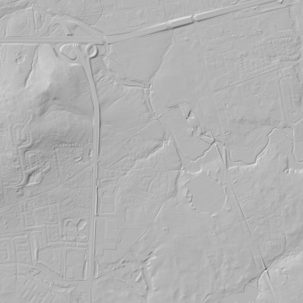 USGS 3DEP elevation hillshade