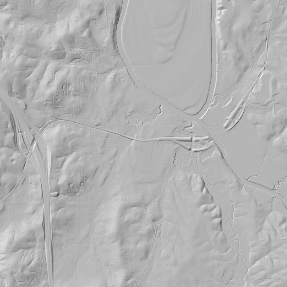USGS 3DEP elevation hillshade