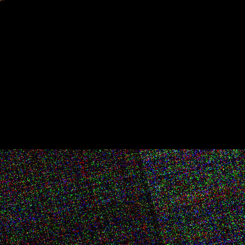 Landsat color-infrared false color (recent)