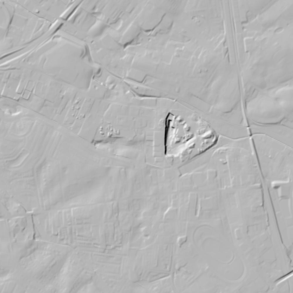 USGS 3DEP elevation hillshade