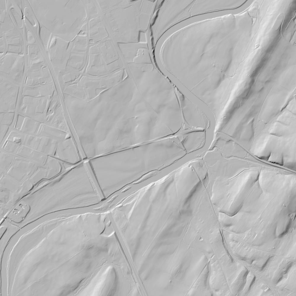 USGS 3DEP elevation hillshade