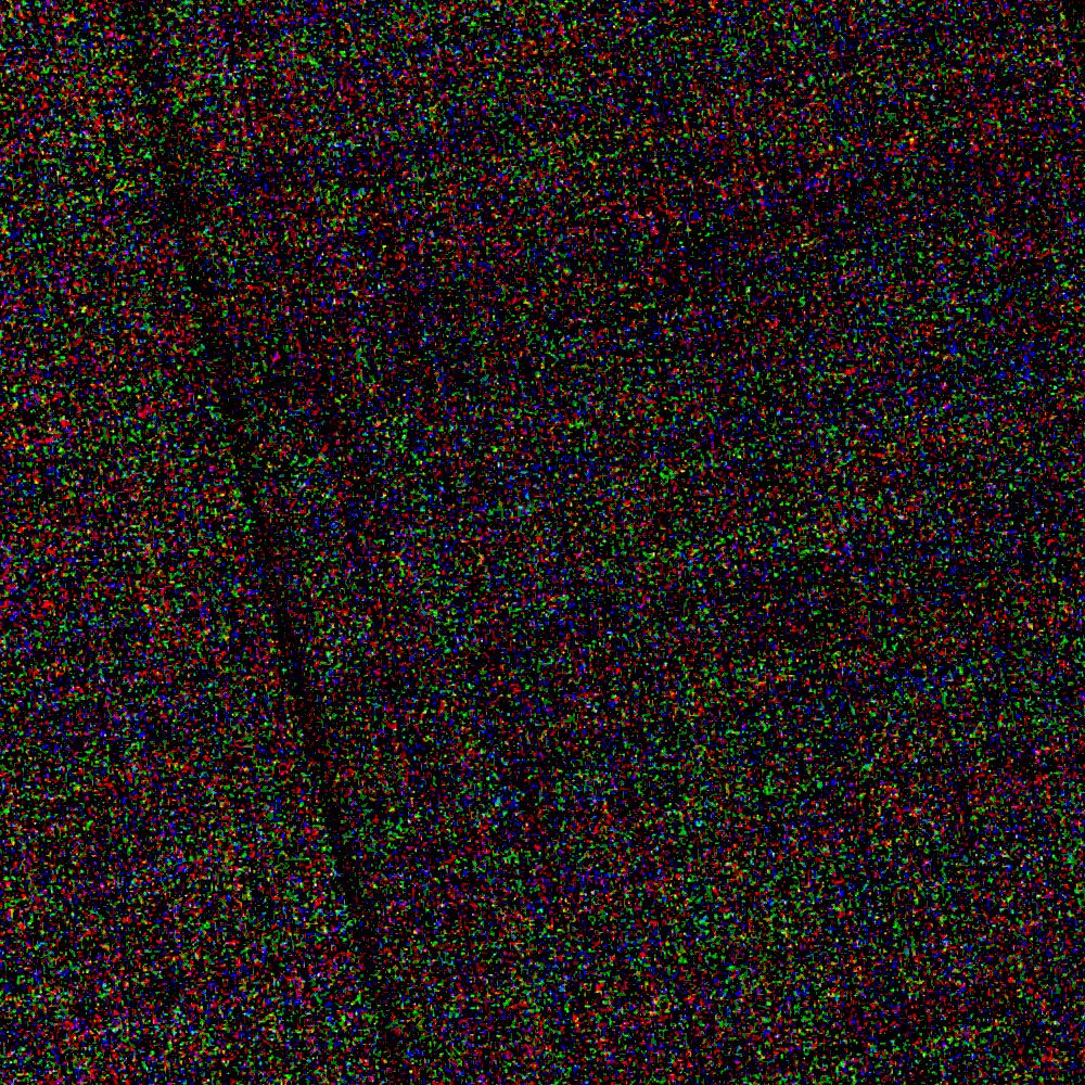 Landsat color-infrared false color (recent)