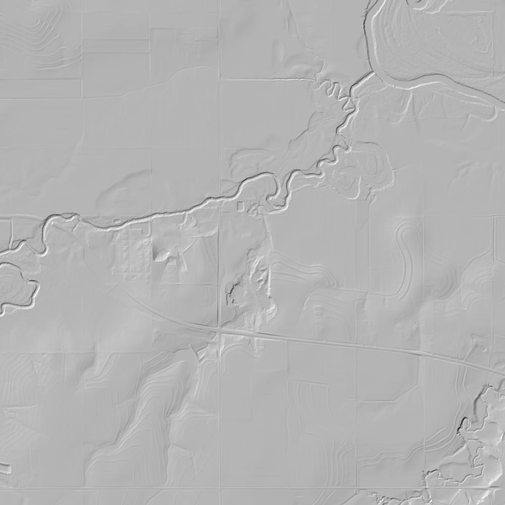 USGS 3DEP elevation hillshade