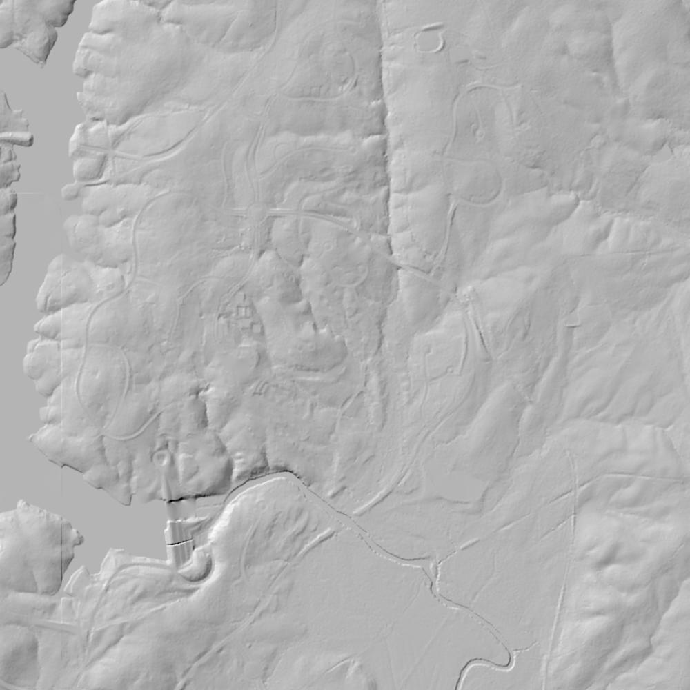 USGS 3DEP elevation hillshade