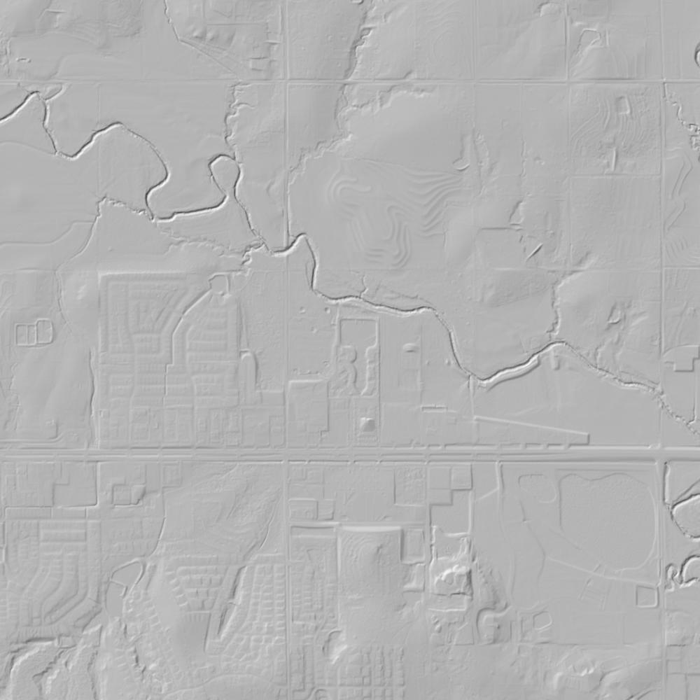 USGS 3DEP elevation hillshade