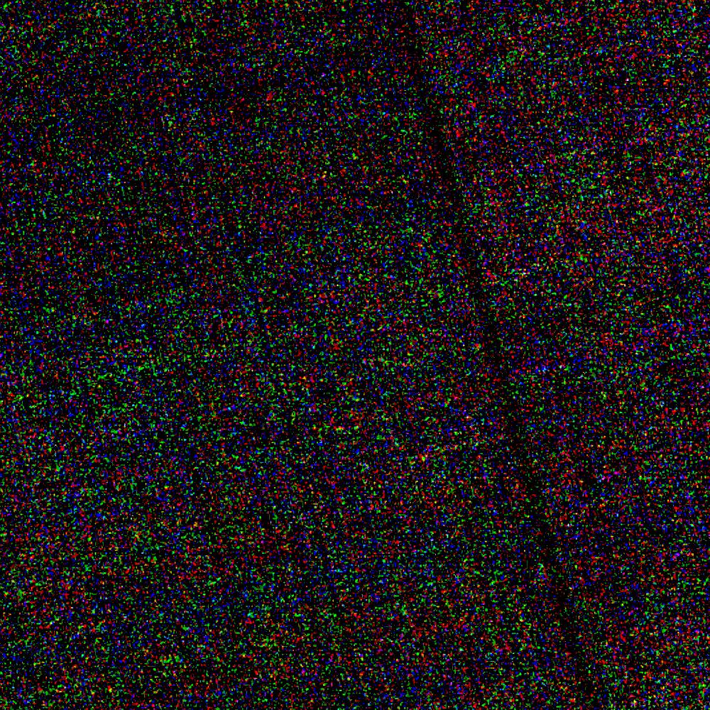 Landsat color-infrared false color (recent)