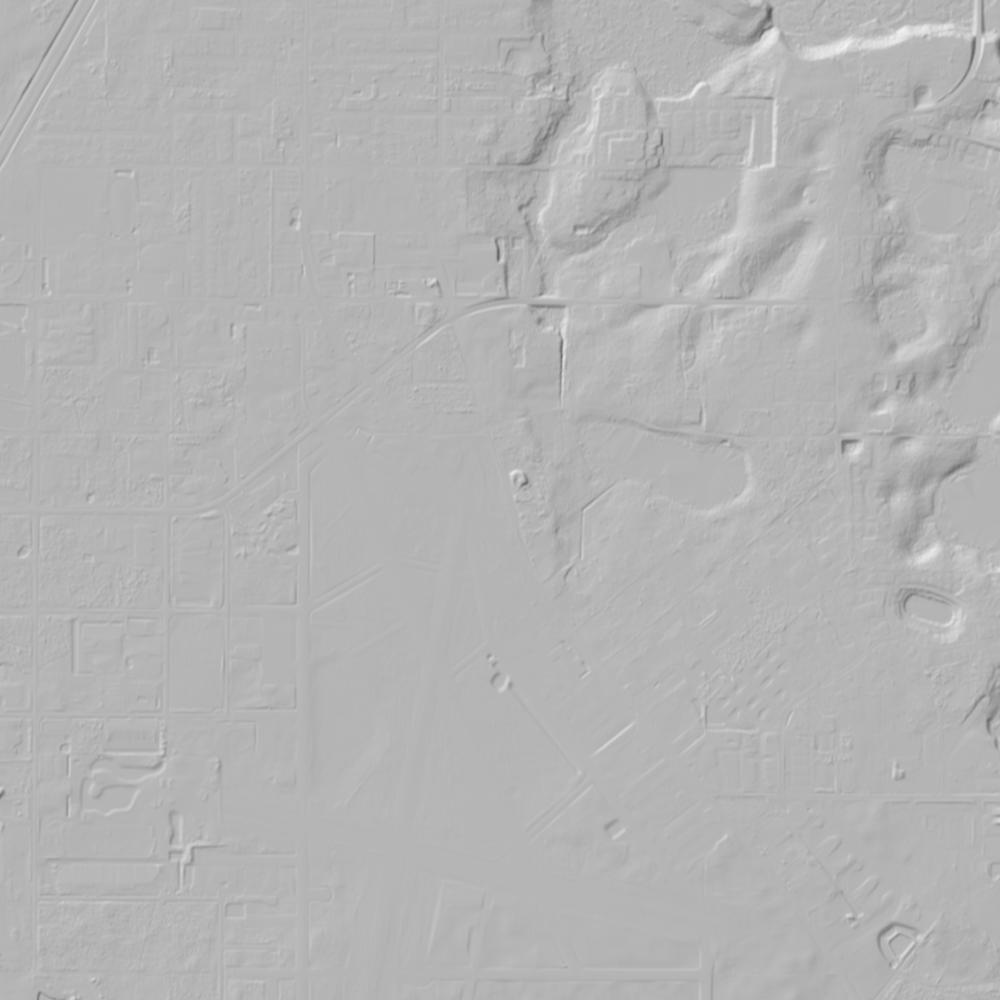 USGS 3DEP elevation hillshade